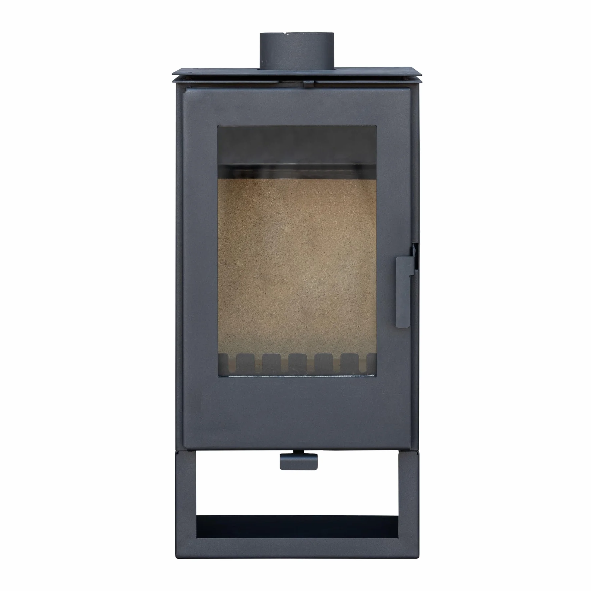 Poêle à bois 9 kW ALAZ K8M Noir 90 cm 47 x 40 cm 150 mm
