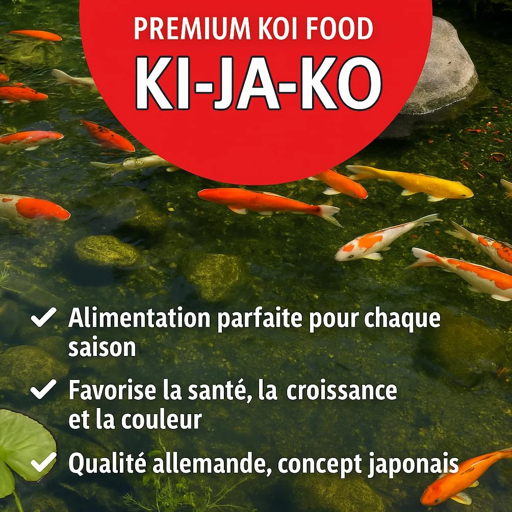 Aliment Flottant de Base pour koï 3 kg 6 mm