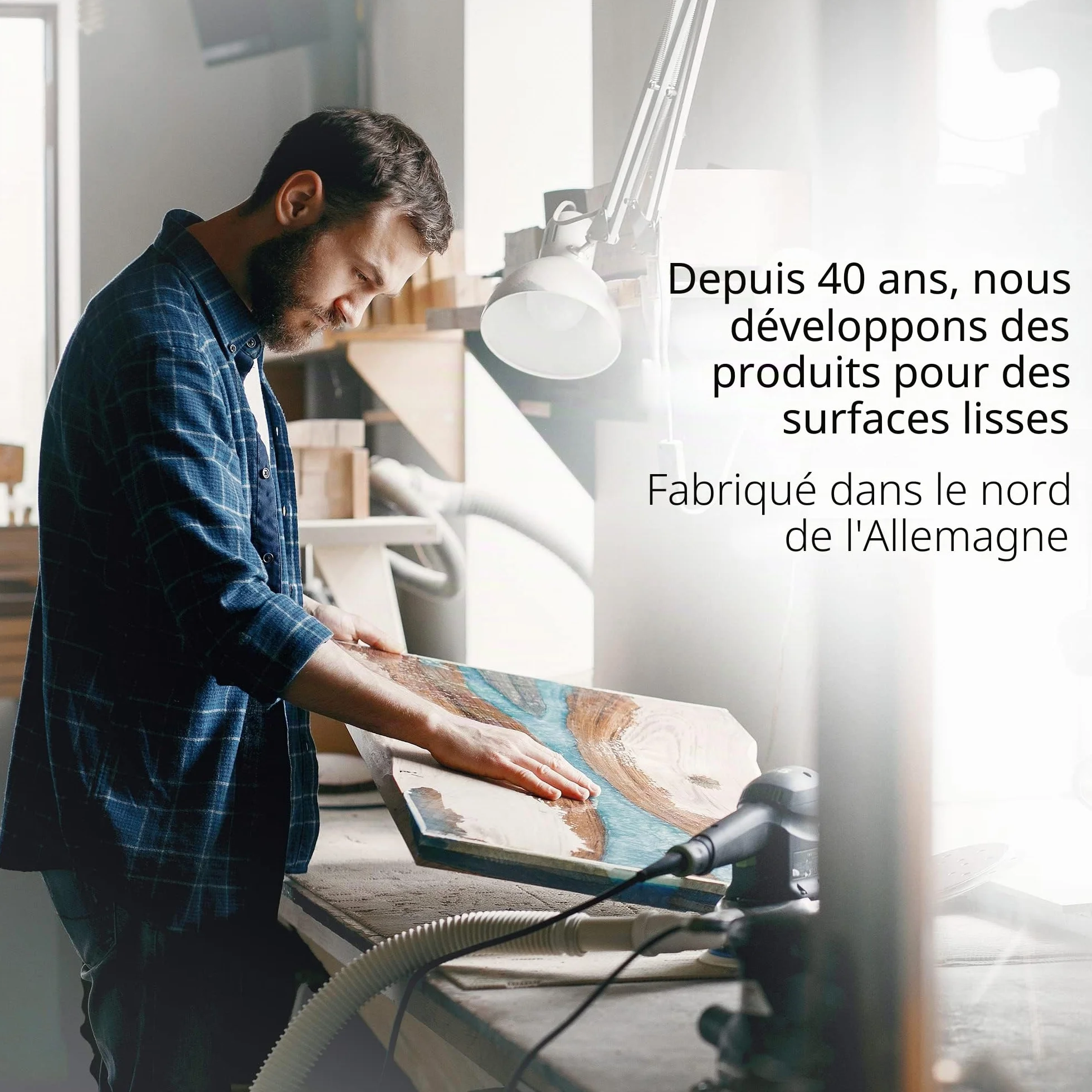 Protection pad auto-agrippante 125mm 8 trous plateau ponçage polissage DFS