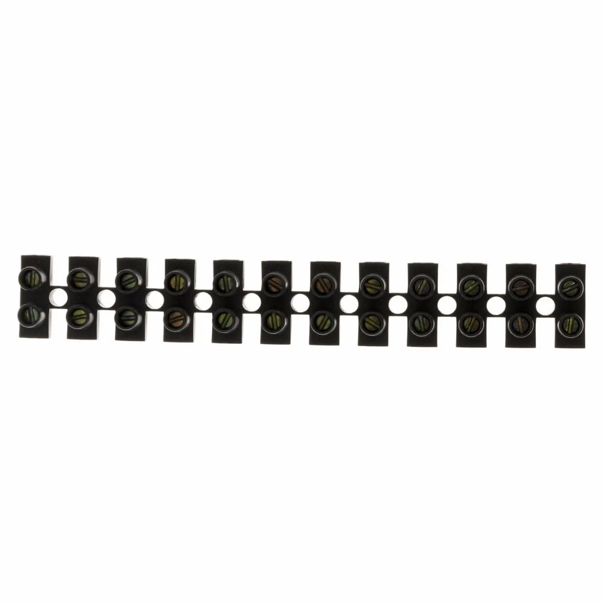 Zenitech Barrette 12 plots 16mm² Noir