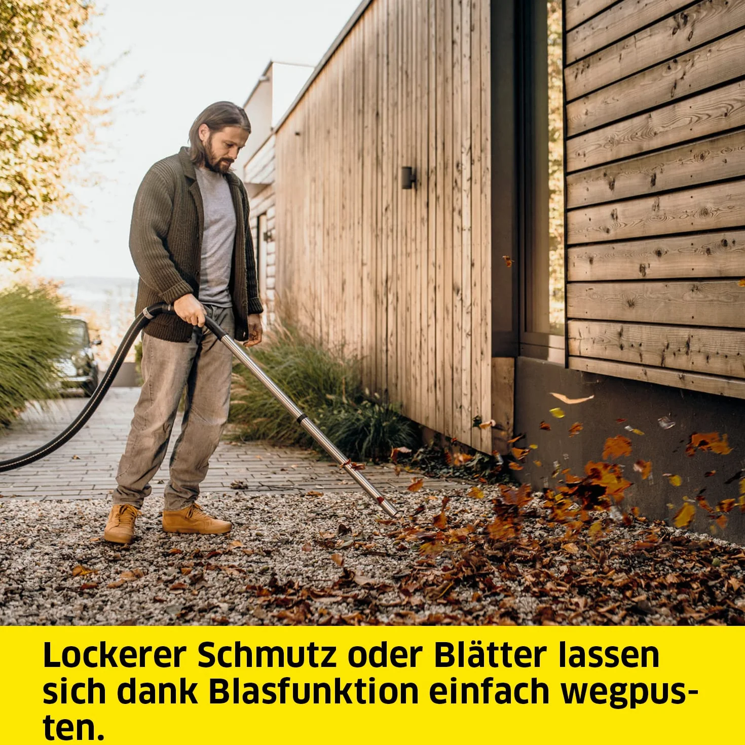 KÄRCHER Aspirateur Eau et Poussières WD 2 Plus V-12/4/18/C, 1000 W, Cuve PVC 12 l, Jaune