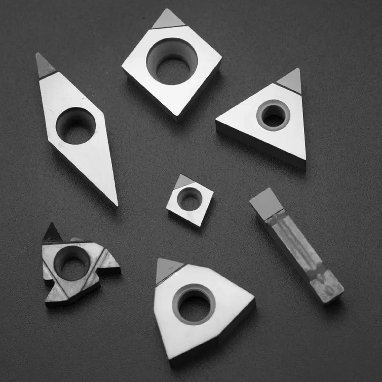 DNMG PCD CBN insert tool for aluminium acier dur DNMG150402 DNMG150404 DNMG150604
