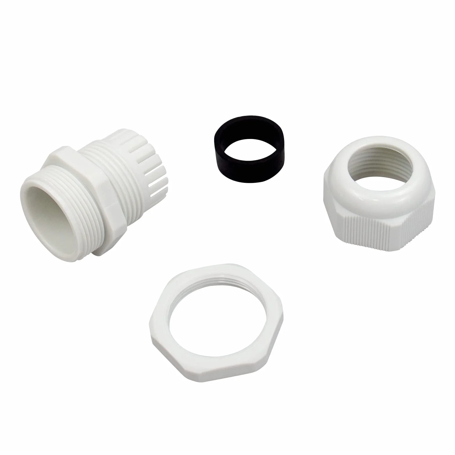 Presse-étoupe M32 x 1,5 Lot de 12 IP68 Gris Étanche