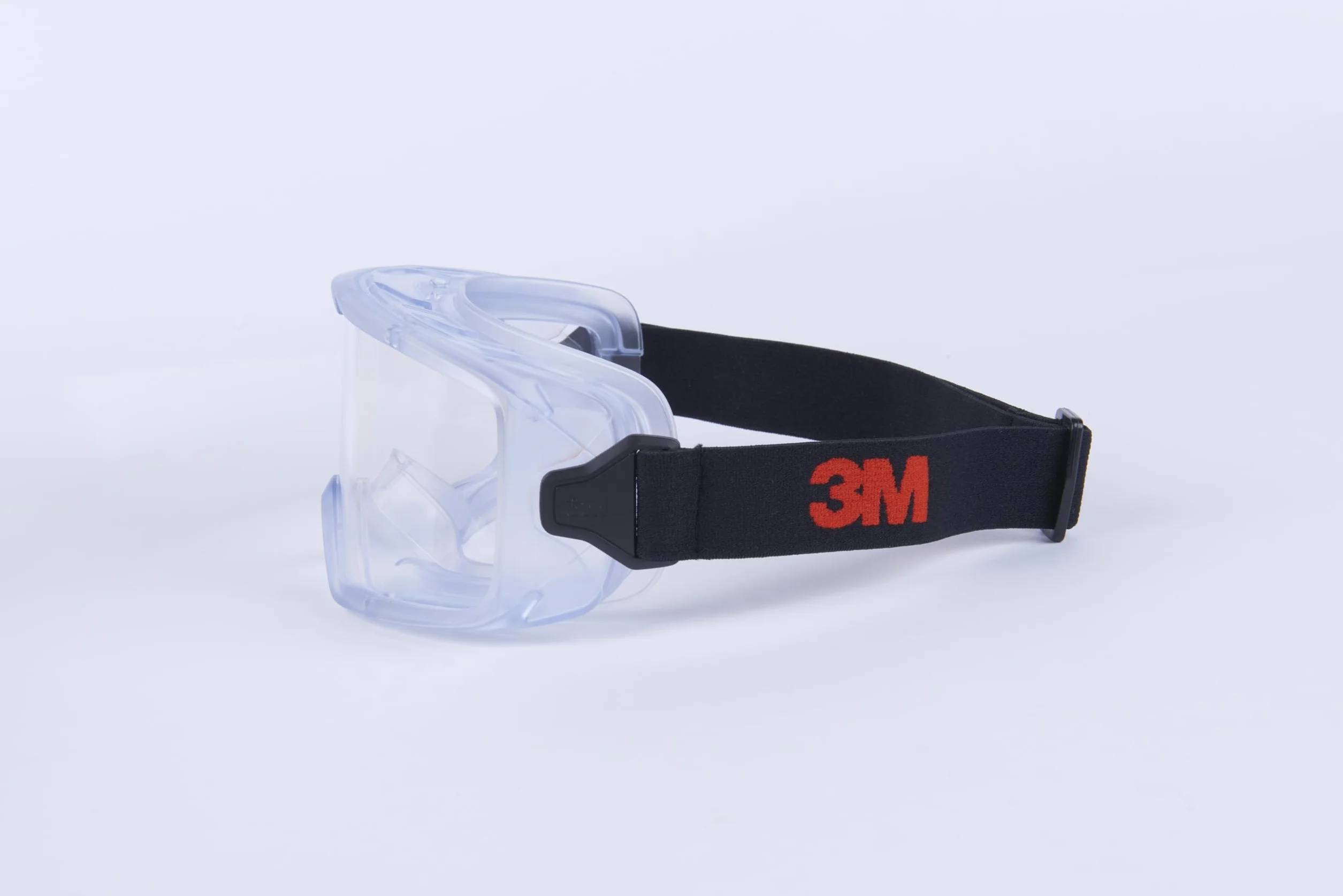 3M GoggleGear série 3000 lunettes-masques de protection joint PVC optique AF transparente Scotchgard sangle toile Premium GG3101-SGAF EU