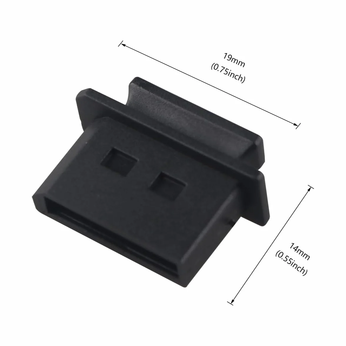 Caches de protection DisplayPort femelle DP, lot de 10, anti-poussière