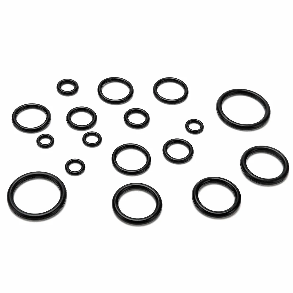 YIXISI 225 Pièces Kit d'assortiment Joint Torique Métriques en Caoutchouc Nitrile