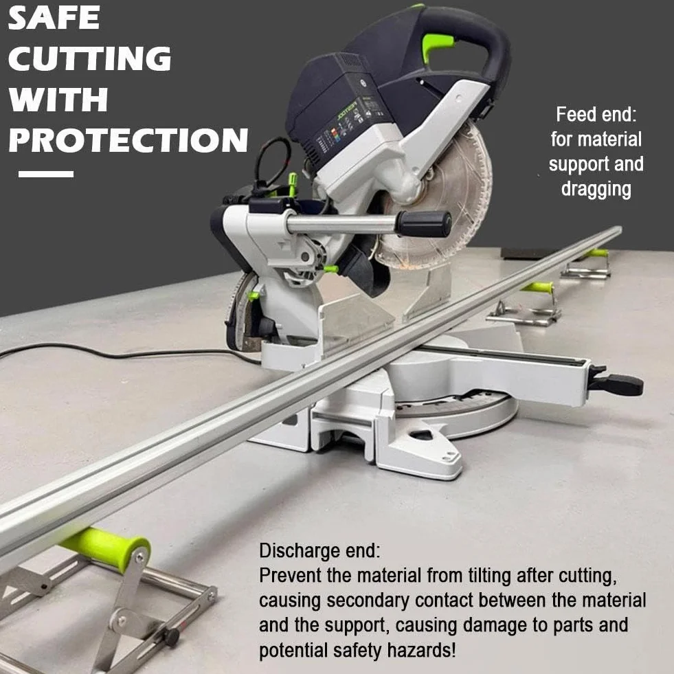 Cadre de support réglable pour machine de découpe en métal, table de sciage pliable