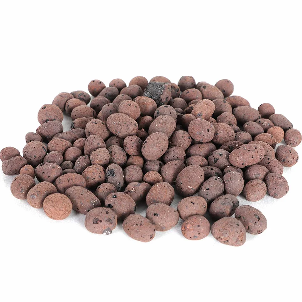 Yosoo Hydroponic Clay Pebbles Growing Media Galets d'argile anionique pour système hydroponique Jardin d'herbes d'intérieur pour laitue, Menthe, Persil