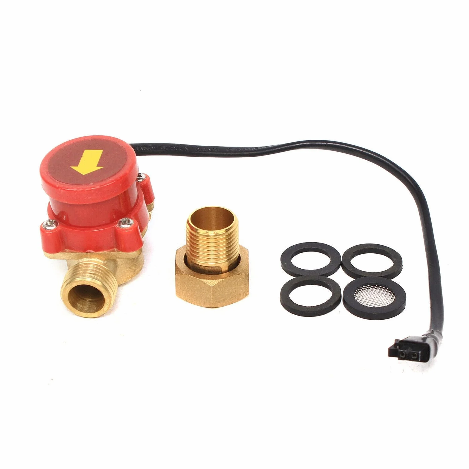 Pompe à eau chaude 120 W - Pompe à pression - Pompe de jardin électrique - 220 V - Pour douches, robinets, machines à laver, chaudières et tuyaux d'arrosage - Tête maximale de 15 m - Contrôle