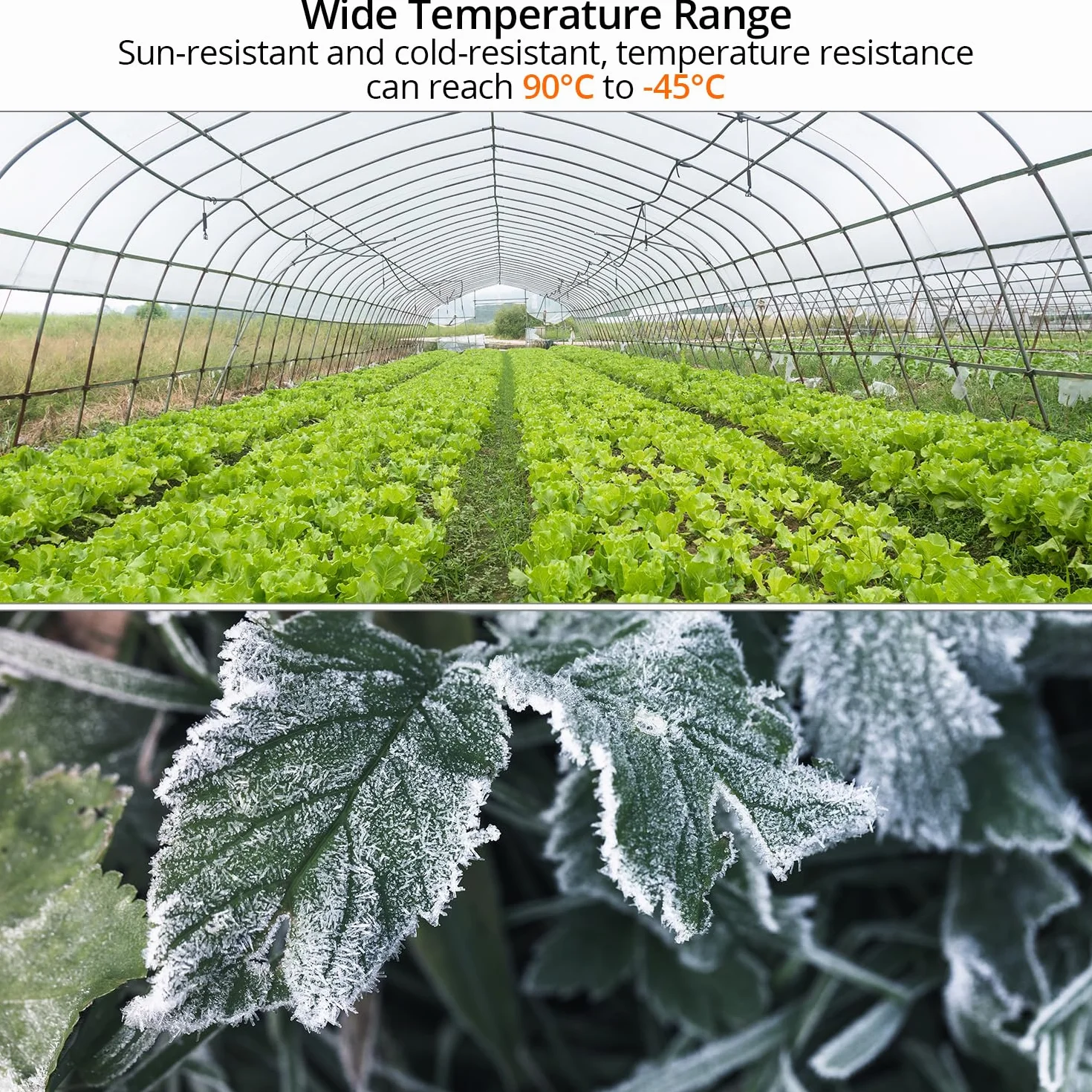 Ruban adhésif de réparation pour serres QWORK 100 mm x 25 m polyéthylène transparent imperméable