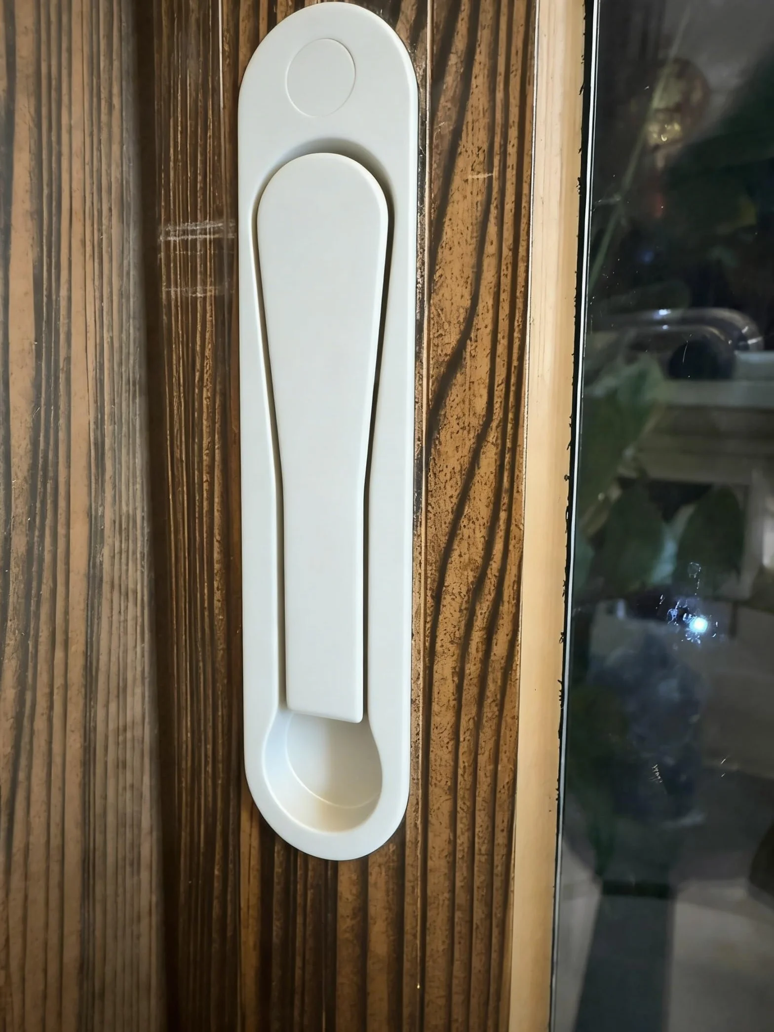 Poignée de Fenêtre Blanche Universelle Axe Court Alliage de Zinc PVC Aluminium Bois