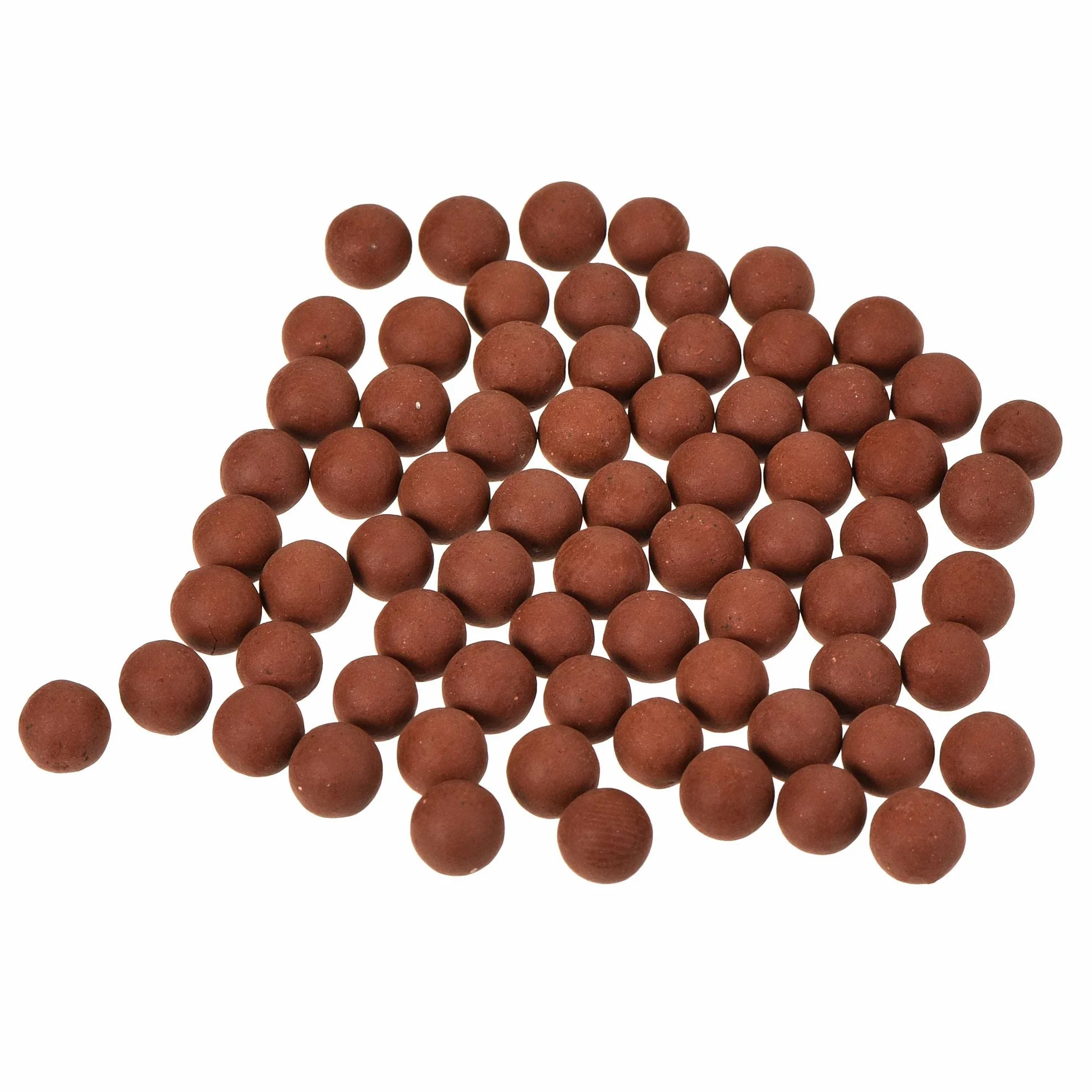 sourcing map Argile Galets 5-6mm 0.22 lbs Marron Jardinage Pot Boules pour Hydroponique Culture Vases Fournitures Bonsai Décoration