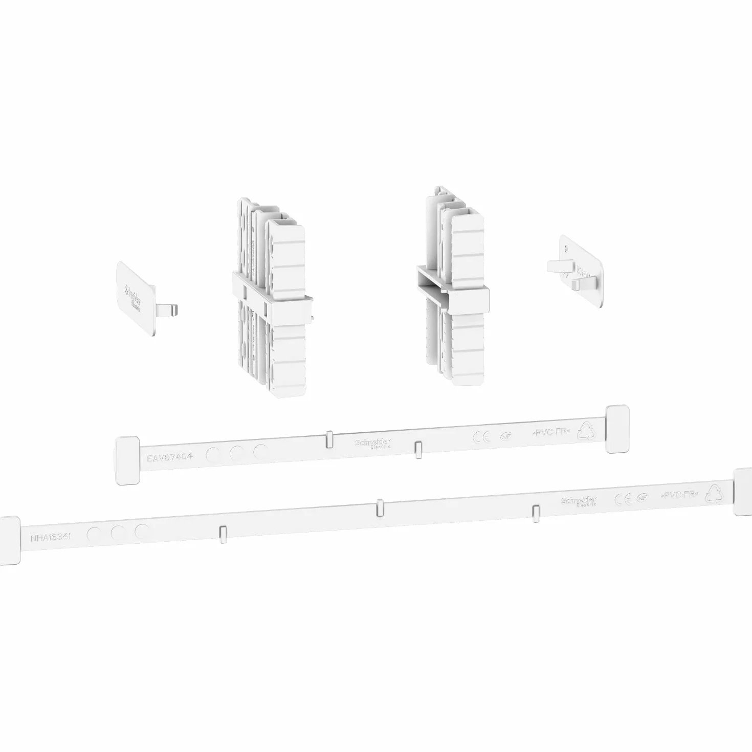 Schneider Electric Resi9 kit de dépannage pièce de jonction entre 2 corps de goulotte R9H13542