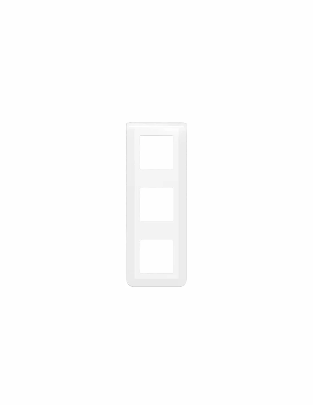 Legrand Mosaic Plaque de Finition Verticale 3x2 Module Blanc 078823L