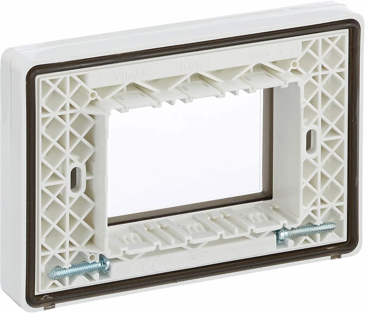 VIMAR Couvercle IP55 3 M Blanc