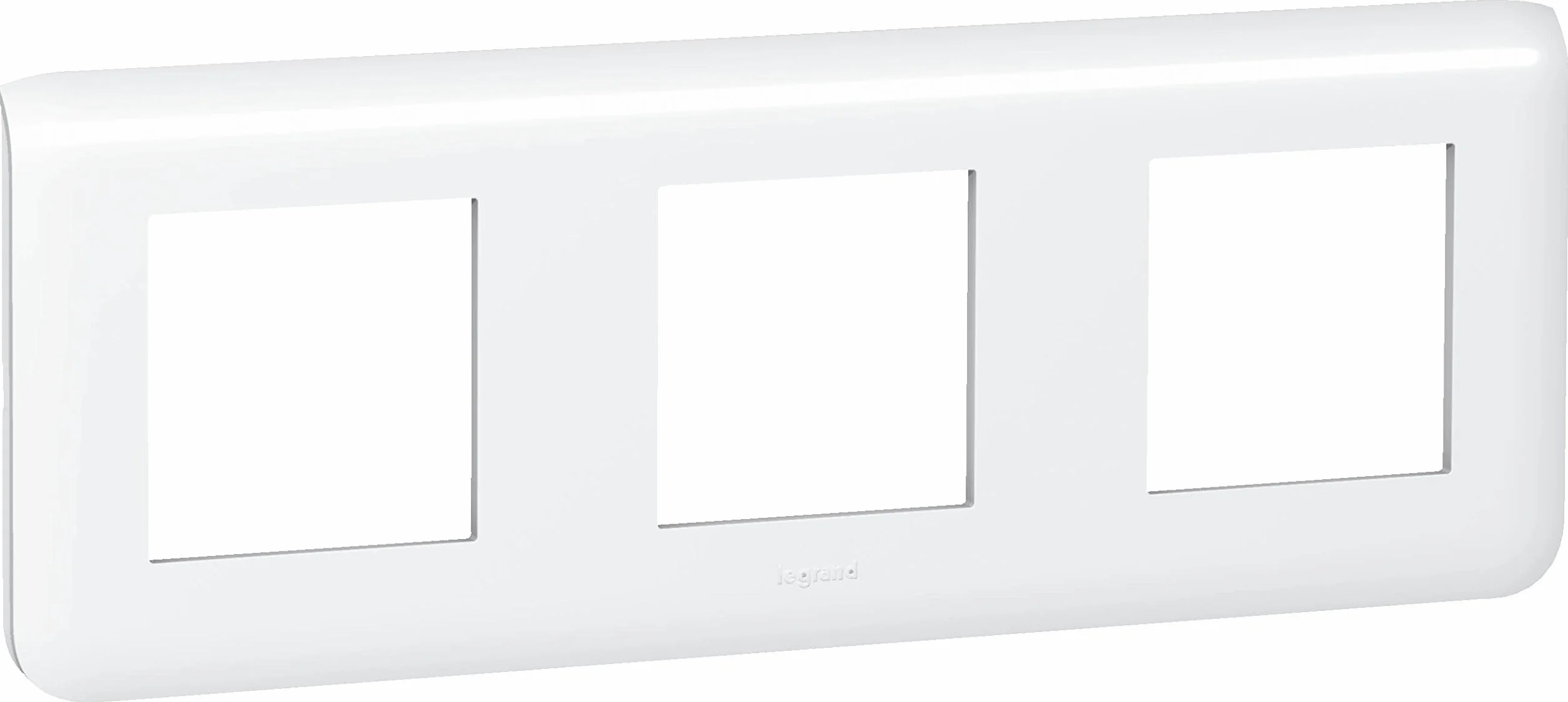 Legrand Plaque programme mosaïque 3 x 2 modules horizontal Blanc LEG78806