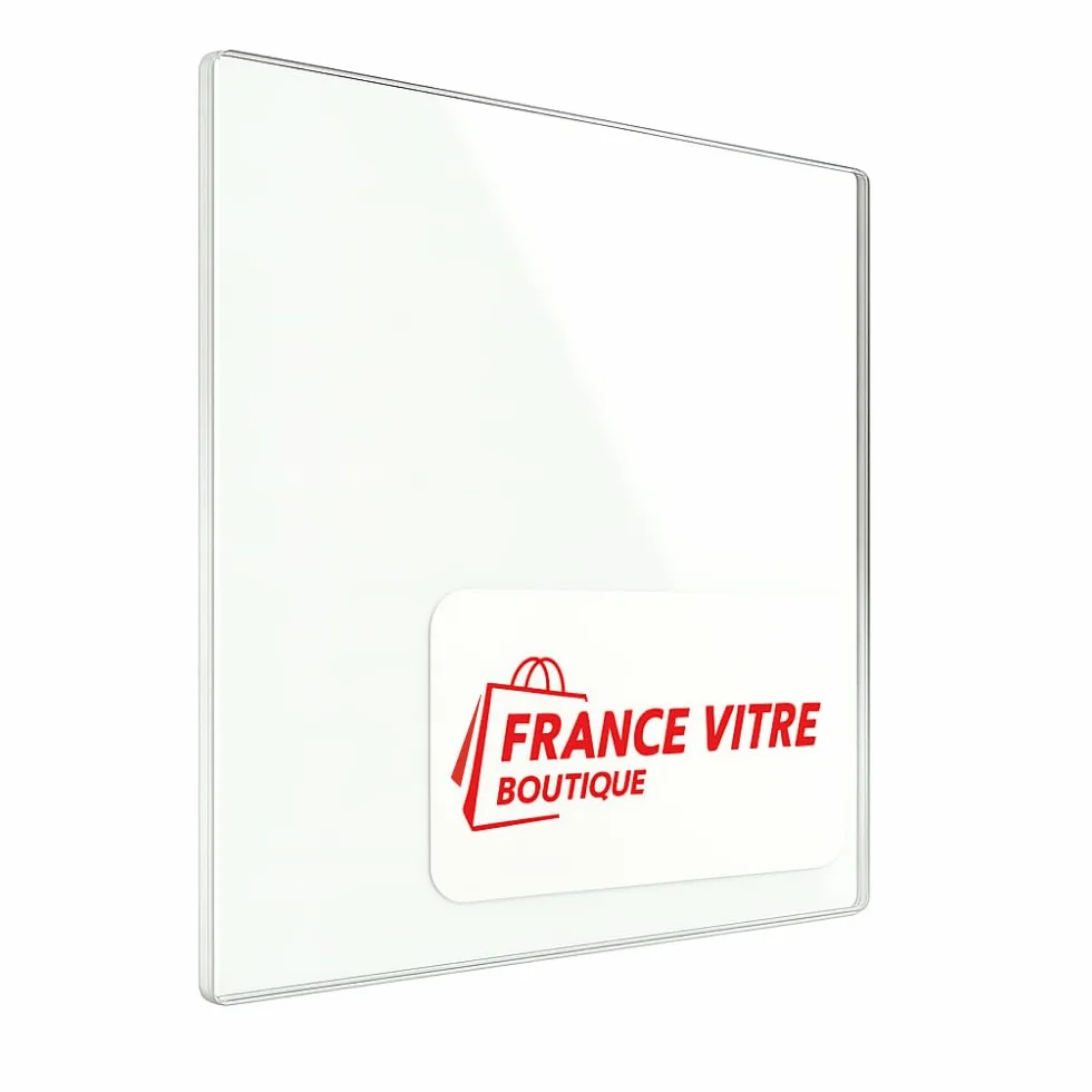 Vitre d’Insert pour cheminée 416x300 mm Haute température 800°C