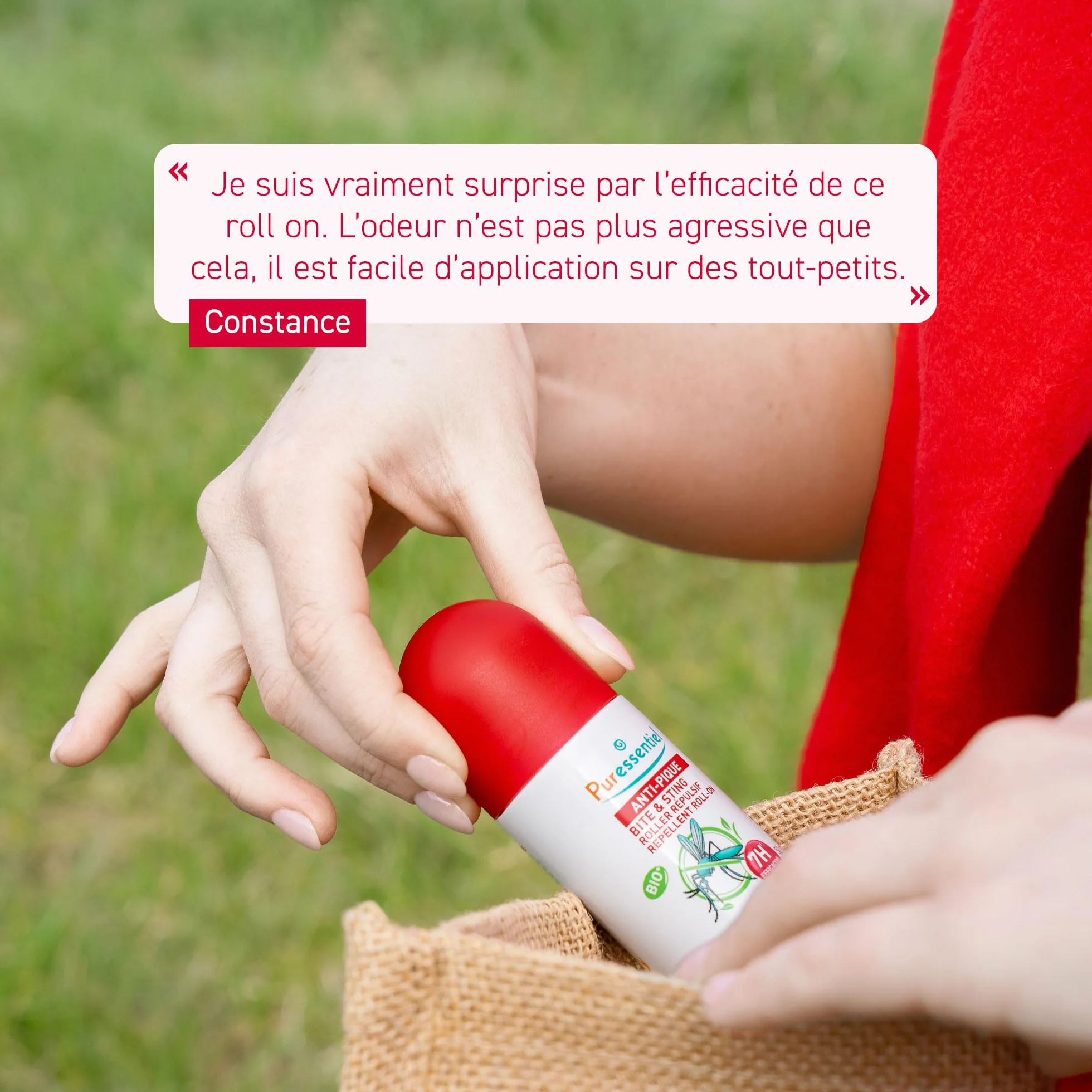 Puressentiel - Anti Pique - Roller Répulsif Bébé - Anti-Moustiques- Protection efficace contre les moustiques - Actif 100 pourcent d'origine végétale - Dès 6 mois - 30 ml