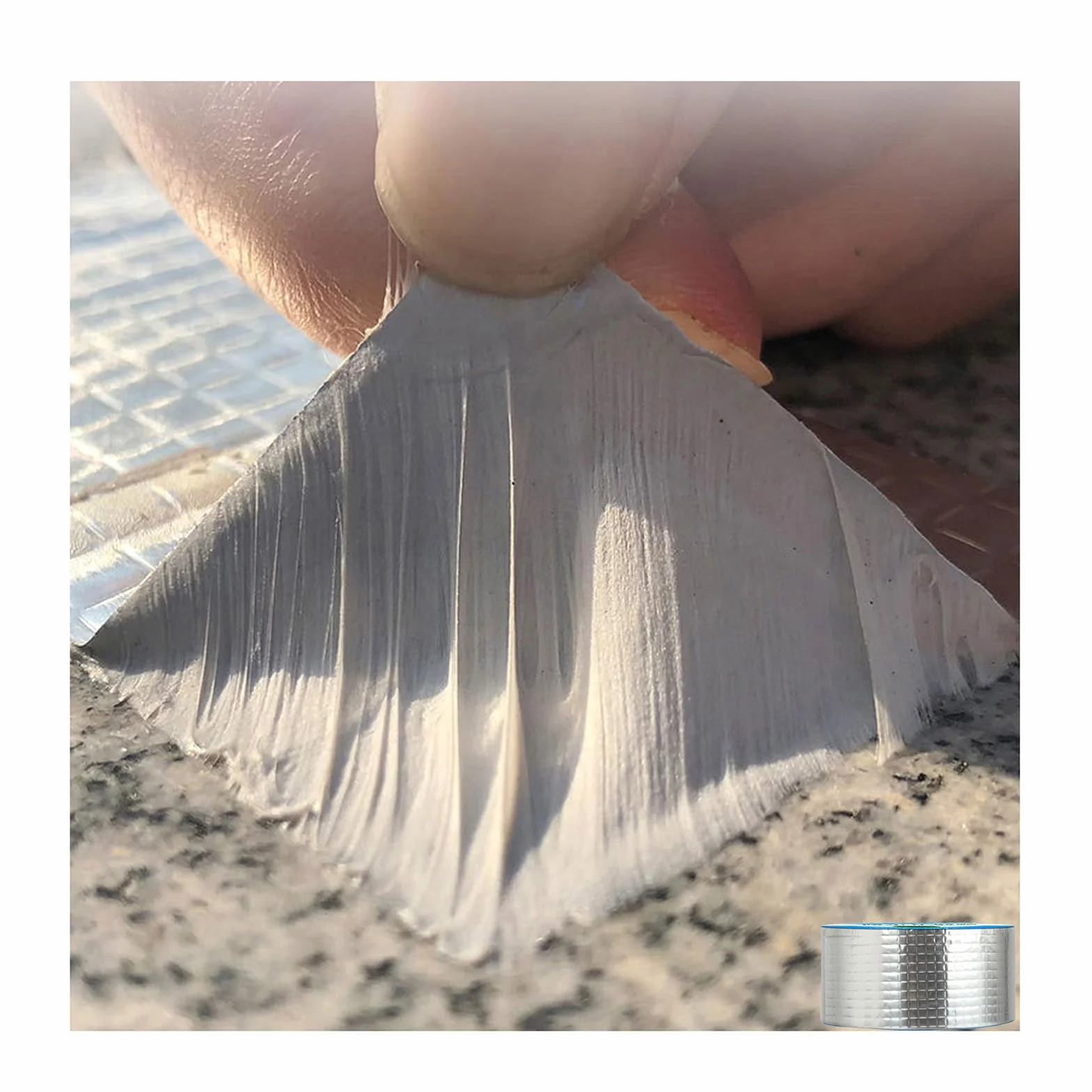 Ruban d'étanchéité en butyle aluminium pour fuites bateau toit camping-car