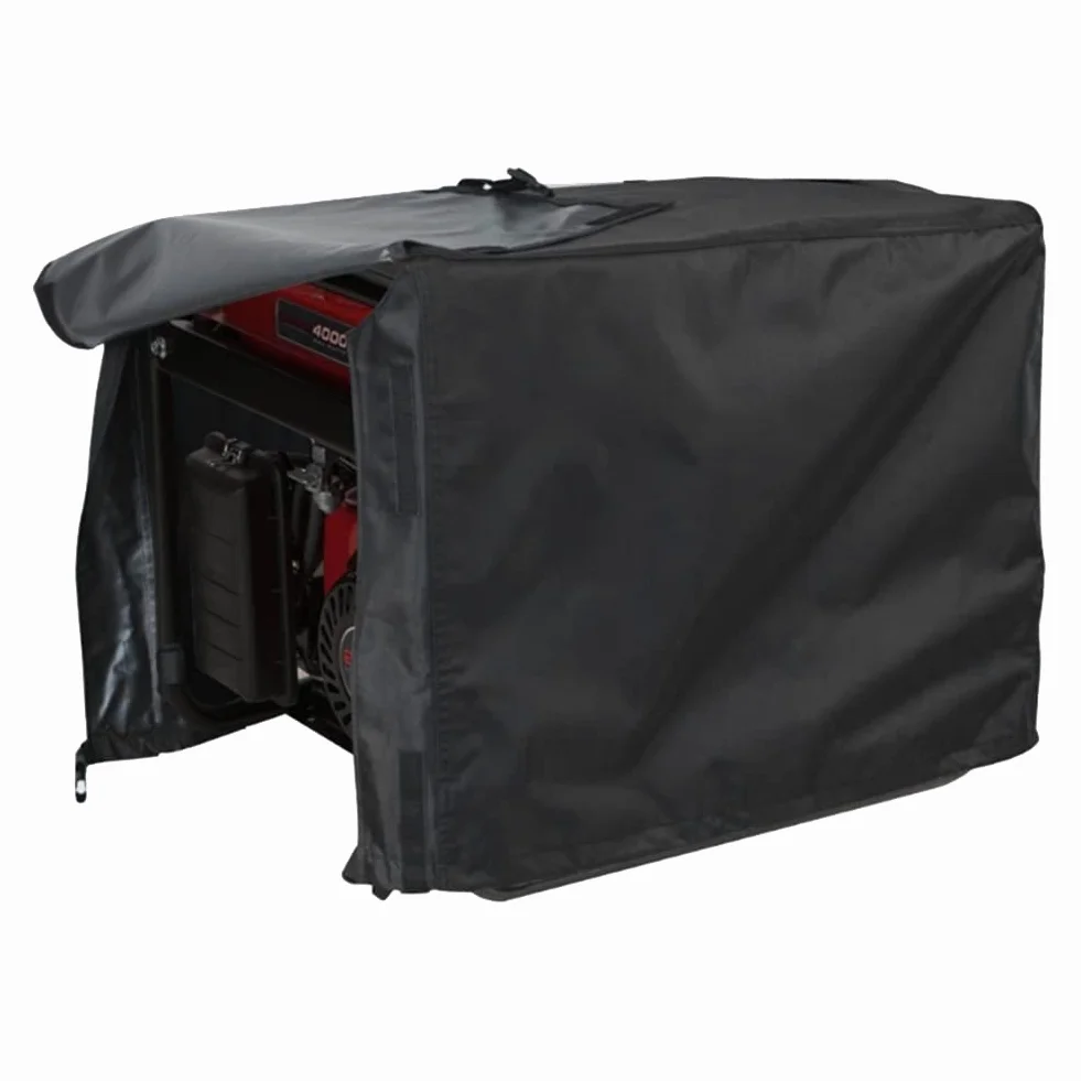 Couverture de générateur électrique, Housse de protection étanche à la poussière et aux UV, Tissu polyester 210D, pour extérieur Jardin Patio, 89 x 66 x 71cm