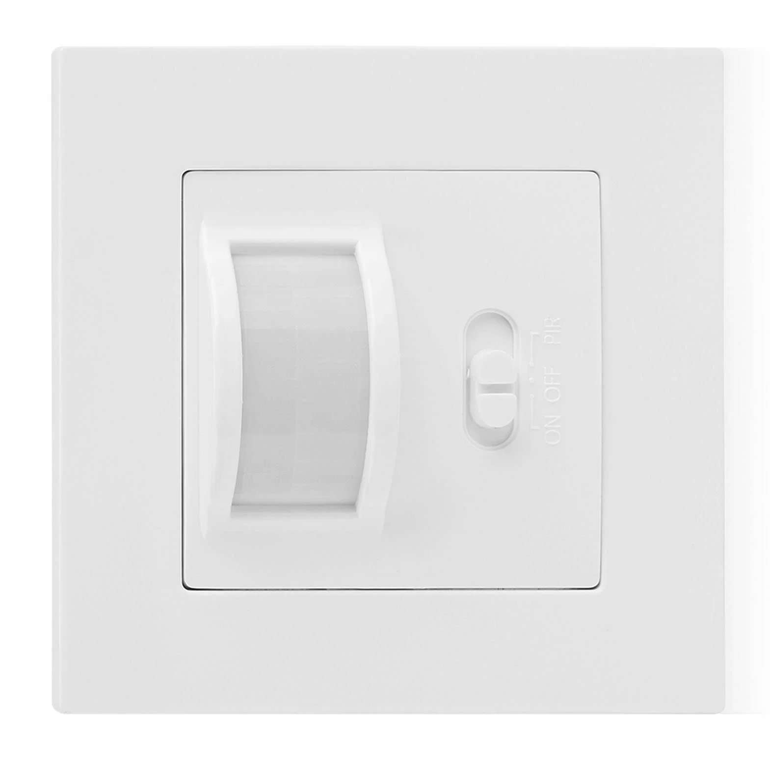KIMISS Interrupteur à Capteur de Mouvement Infrarouge PIR pour Applique Murale Encastrée 110 V-240 V