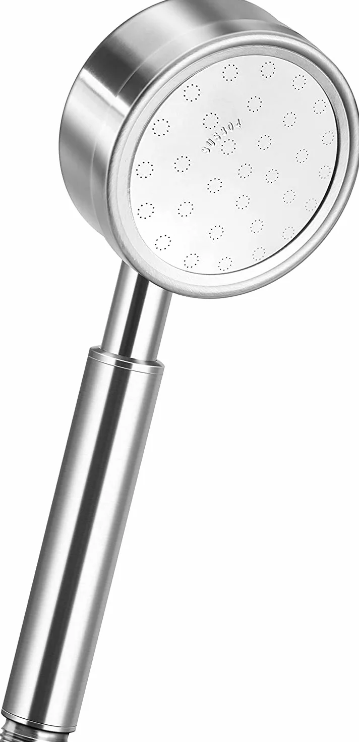 Pommeau Douche Haute Pression Acier Inoxydable 304 Douchette Salle de Bain