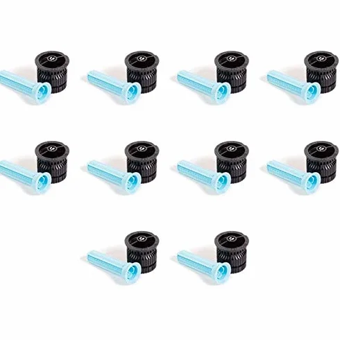 Rain Bird Buse 15Van pour diffuseurs d'arrosage, portée 4,50 m, angle réglable 0-360°, Lot de 10, filetage compatible