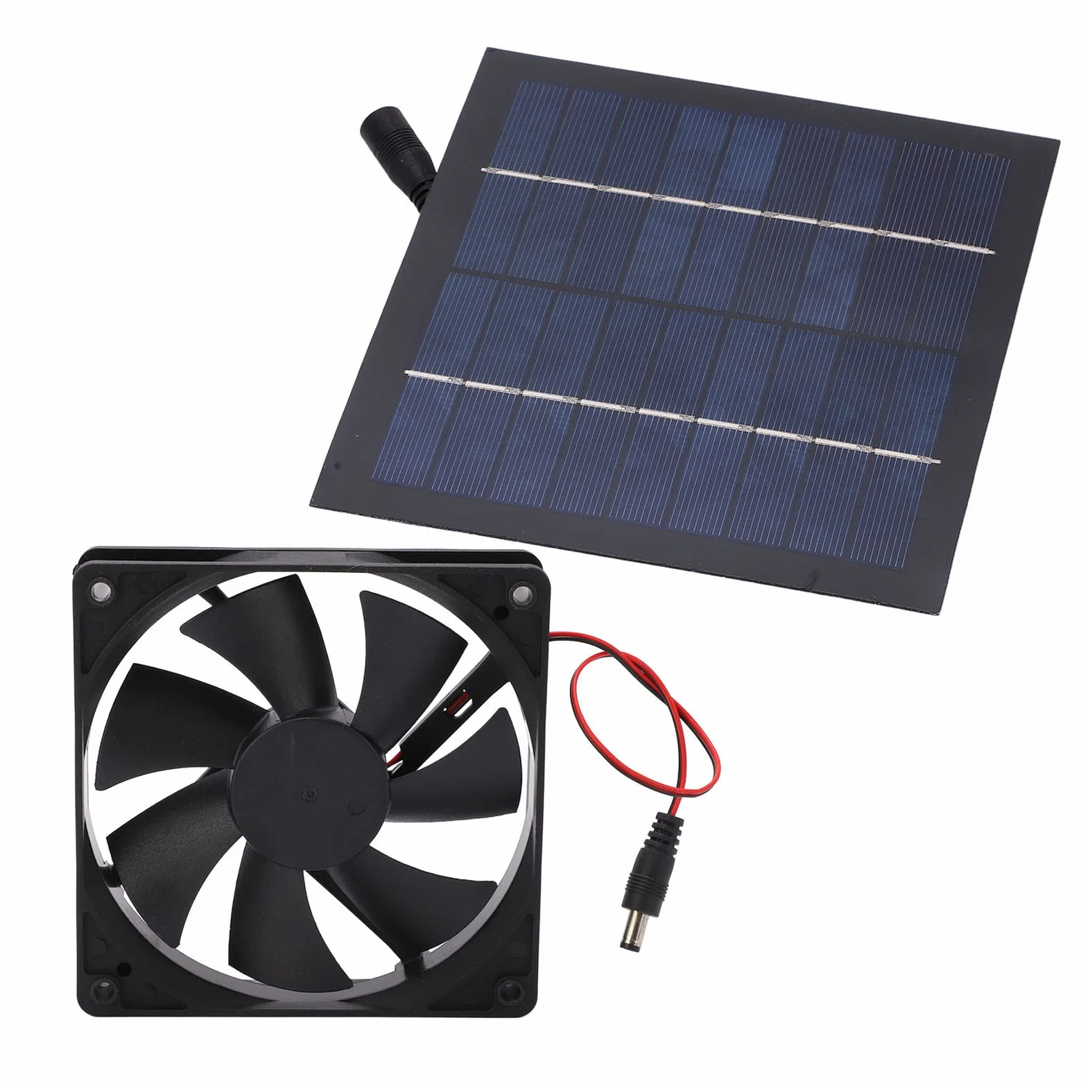Ventilateur D'extraction Solaire 20W IP65 étanche Mini Universel
