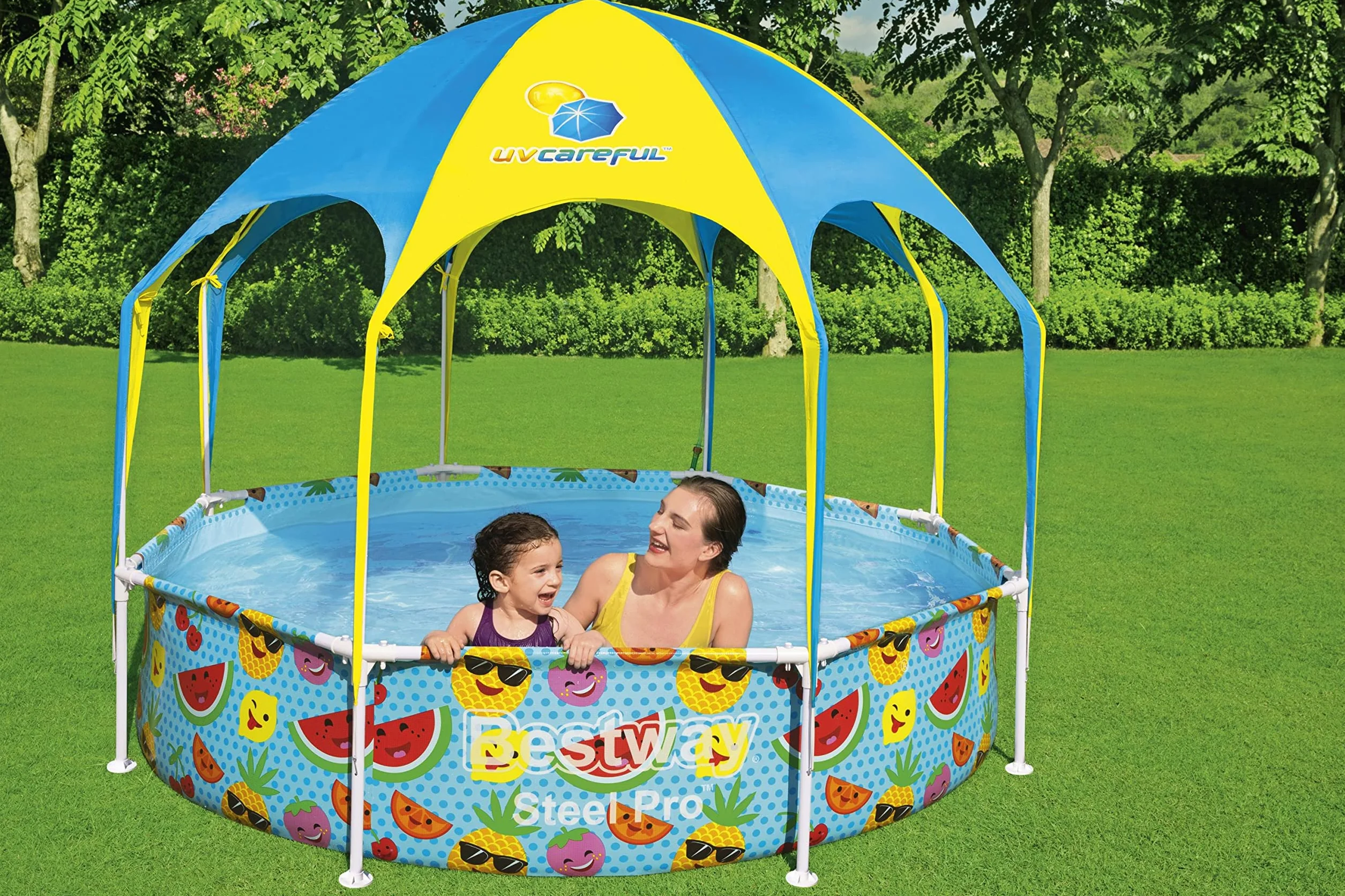 Bestway Piscine Tubulaire 244 x 244 x 51 cm 1680 L
