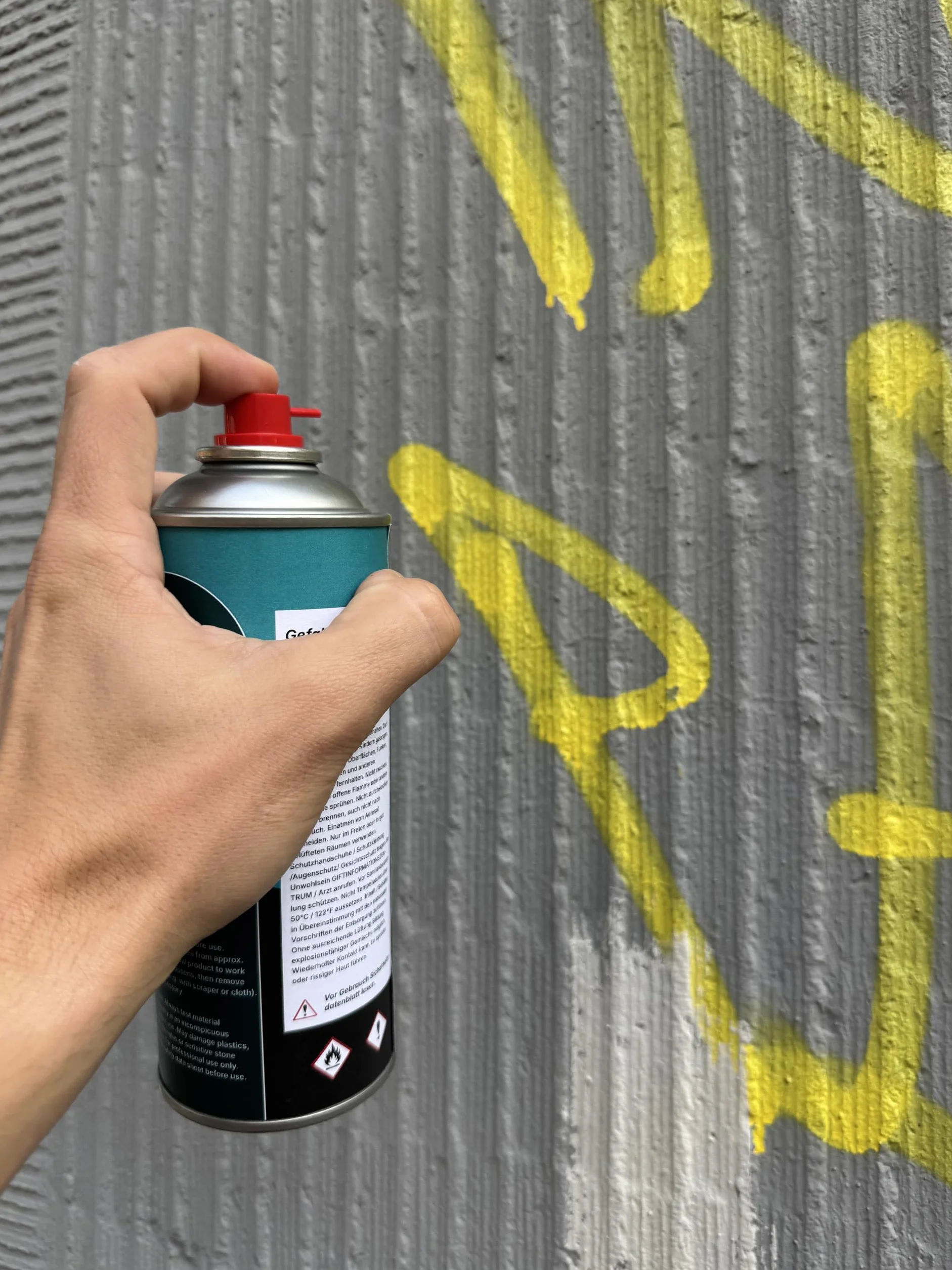 RVK Spray anti-graffiti professionnel 400 ml - Élimination des graffitis sur béton et pierre