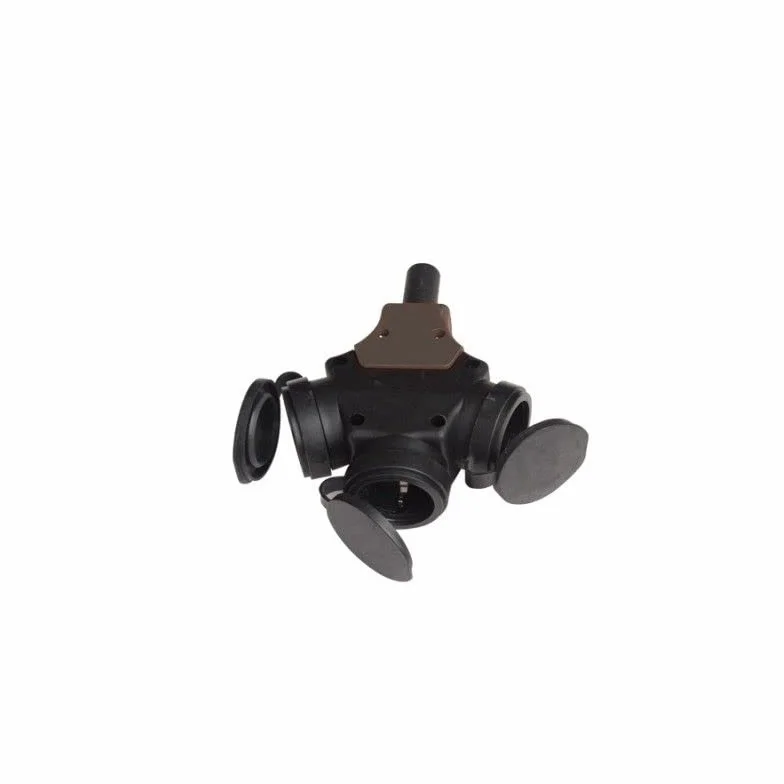 Evila Triple Voies Couvercle Sertir Câble 250 V