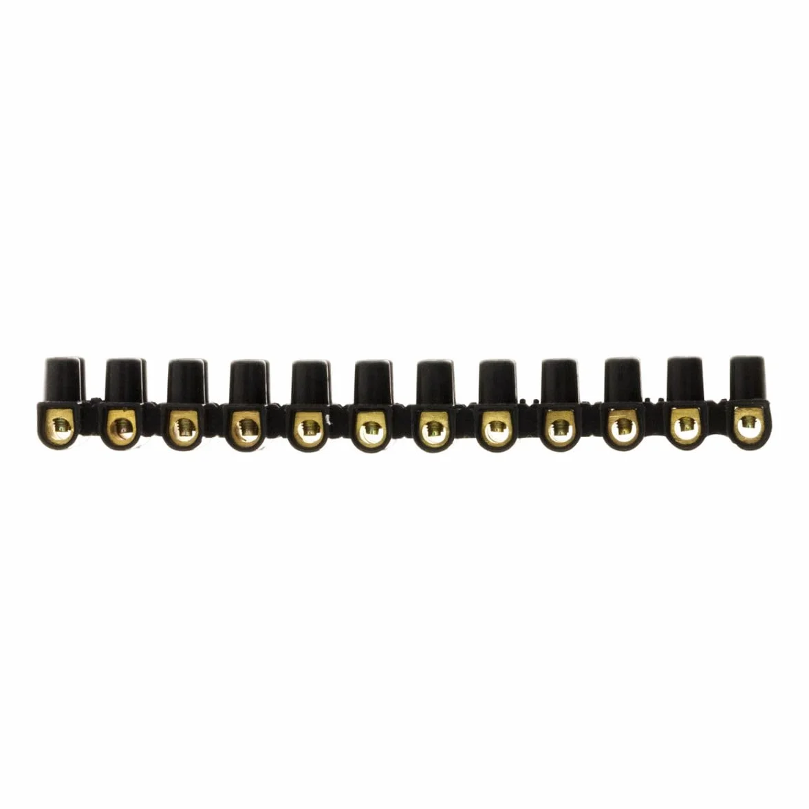 Zenitech Barrettes 12 plots Noir 6mm²