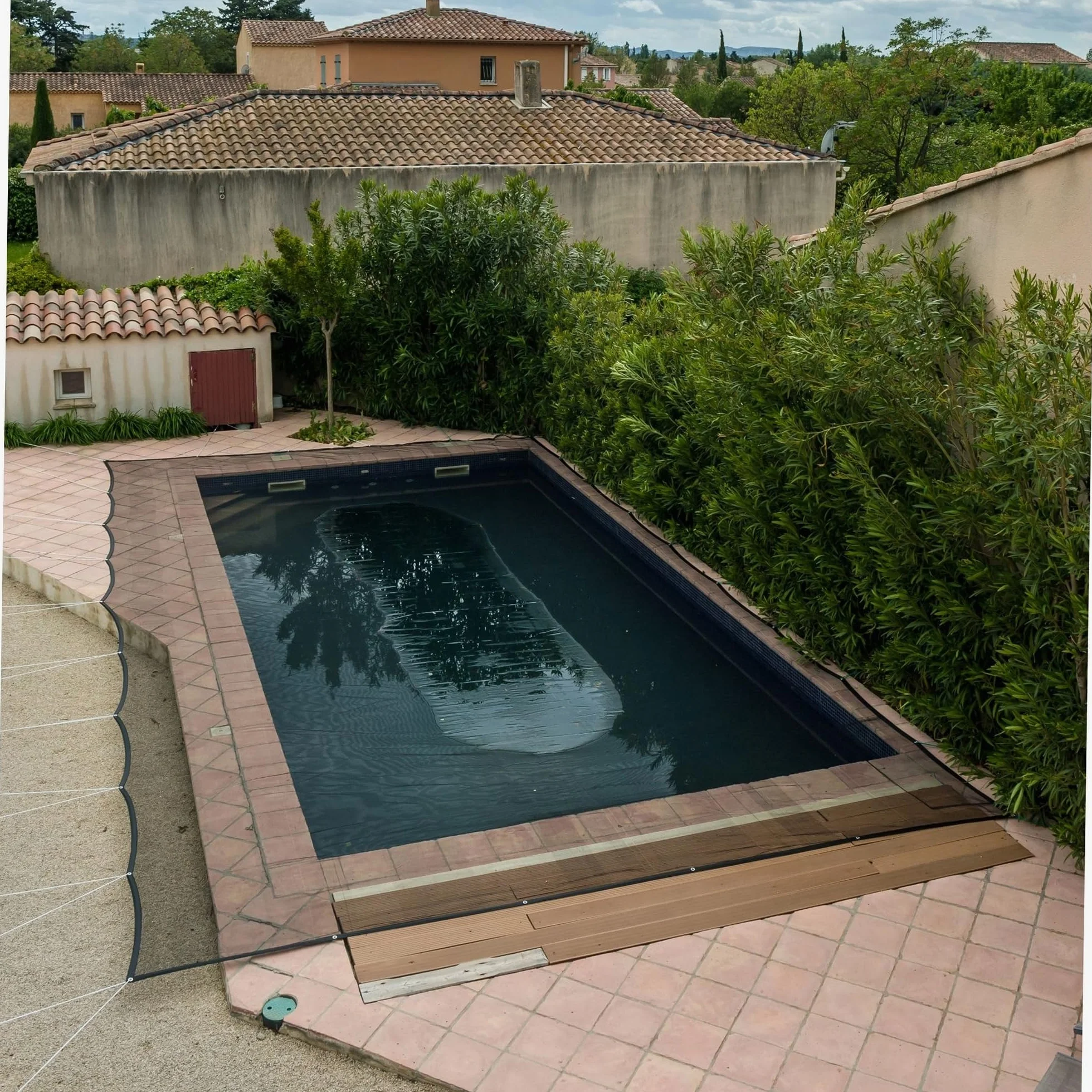 WERKA PRO Filet de Protection Piscine 100g/m2 4 x 6 m