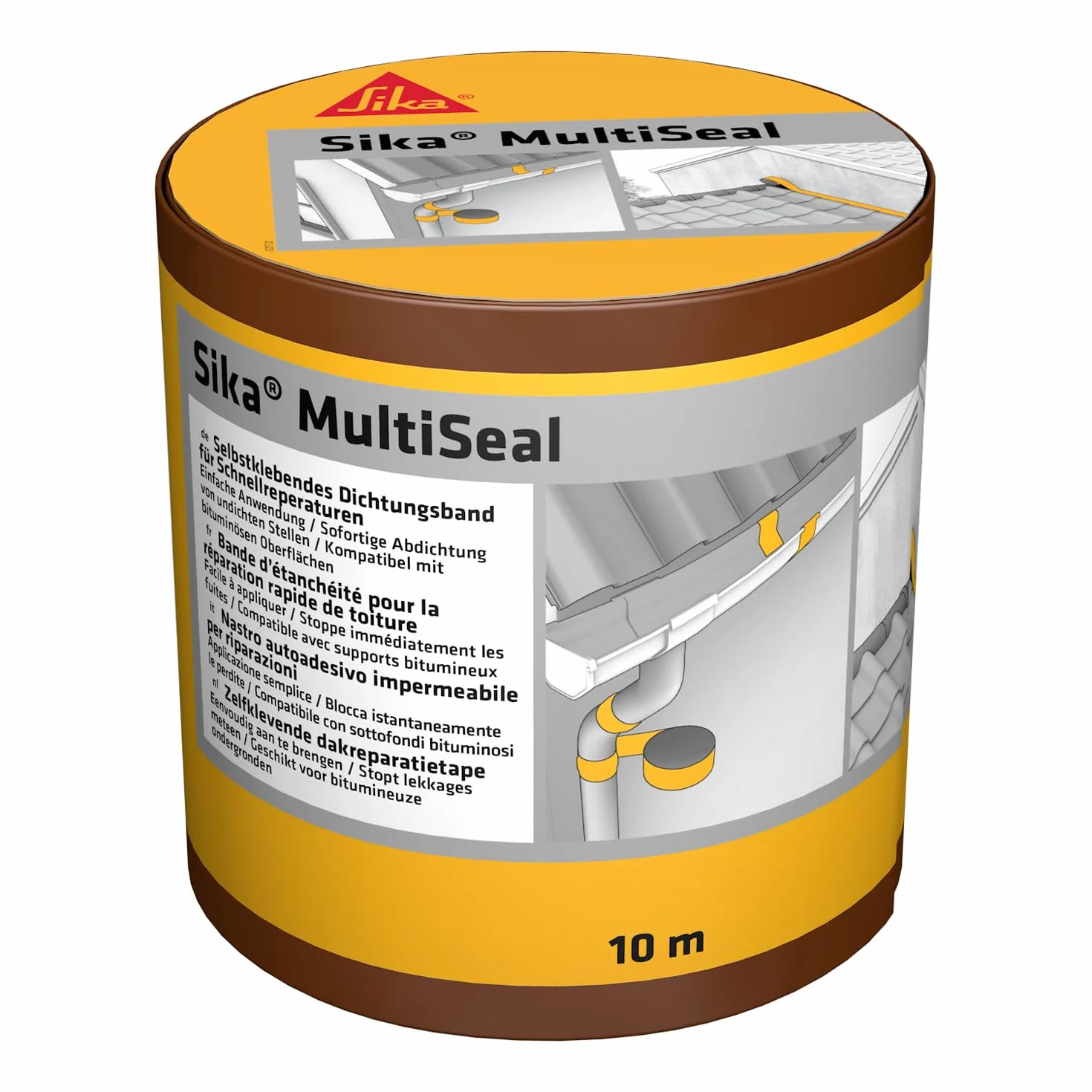 SIKA Bande d'étanchéité autocollante Multiseal Terre Cuite 150mm x 10m