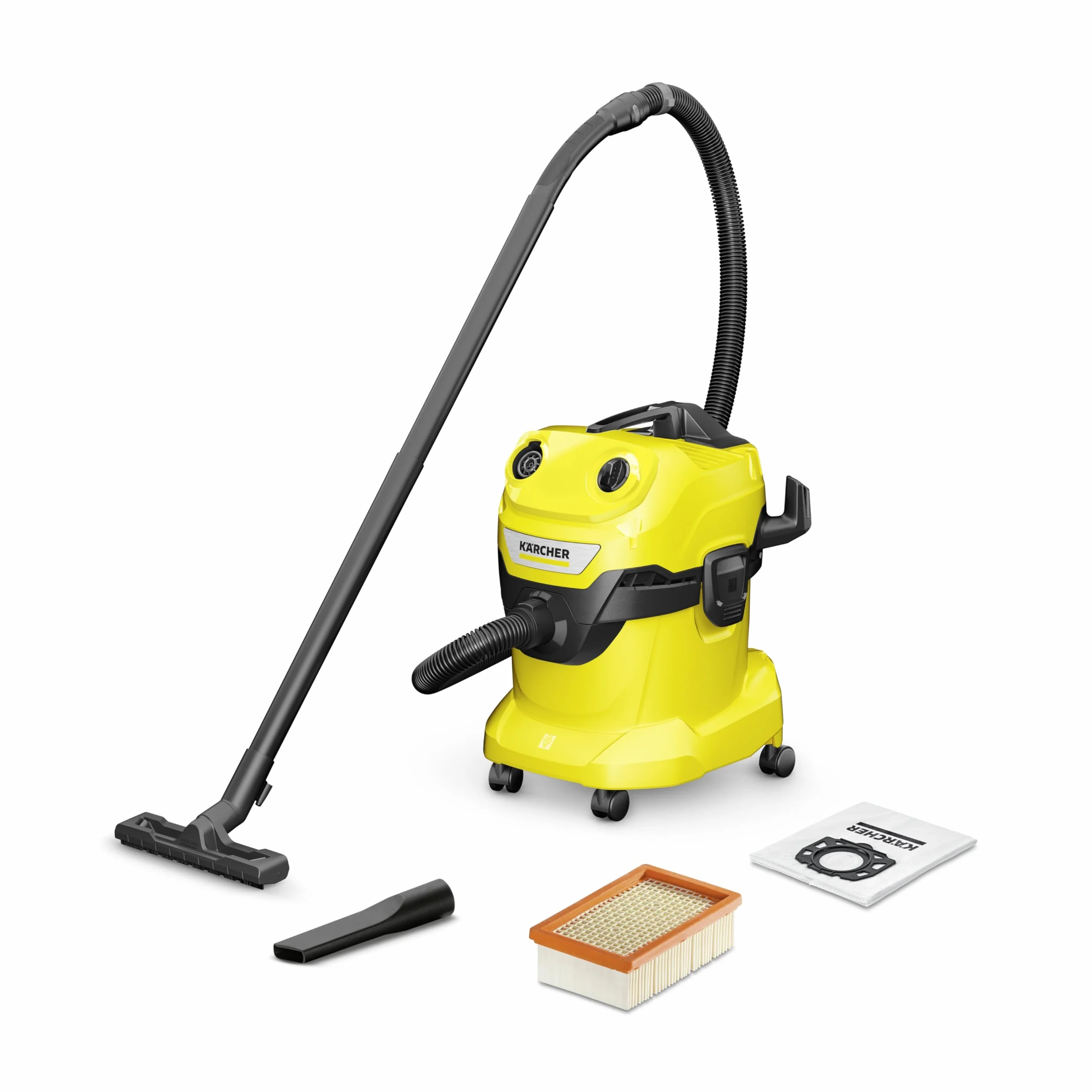 Kärcher Aspirateur Eau et Poussières WD 4 V-20/5/22 1000W 20L 2,2m