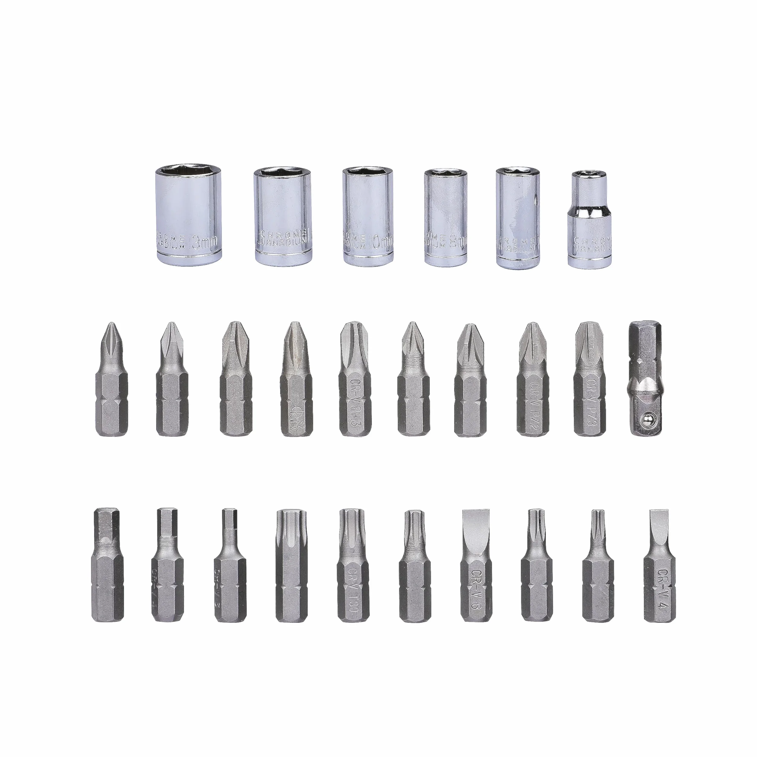 BLACK+DECKER A7224 Kit de SOS Torche Gilet Accessoires 35 pièces Gris
