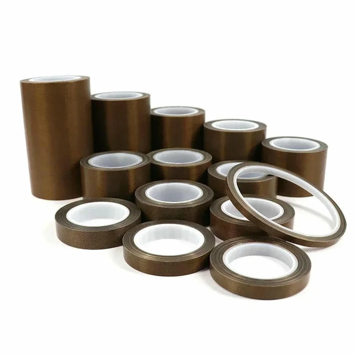 Ruban adhésif PTFE Largeur 5~100 mm Épaisseur 0,13 mm 0,18 mm Résistant haute température sous vide 50 mm 1 rouleau 10 m