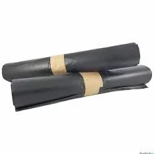 Sacs Poubelle 130L 65µ Ultra Résistant Anti-Fuites Noir Opaque - 100 Sacs