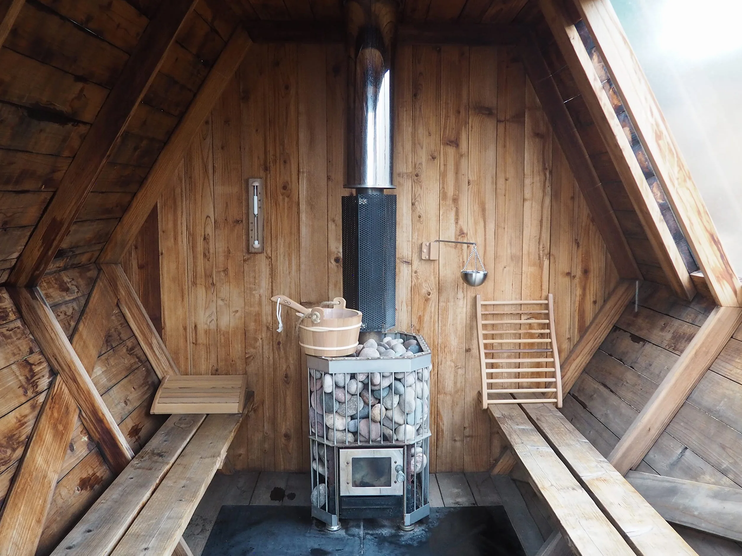 Home Sauna Experience Hse Deluxe Mural Rotating Sauna Sable 15 Minutes Blanc