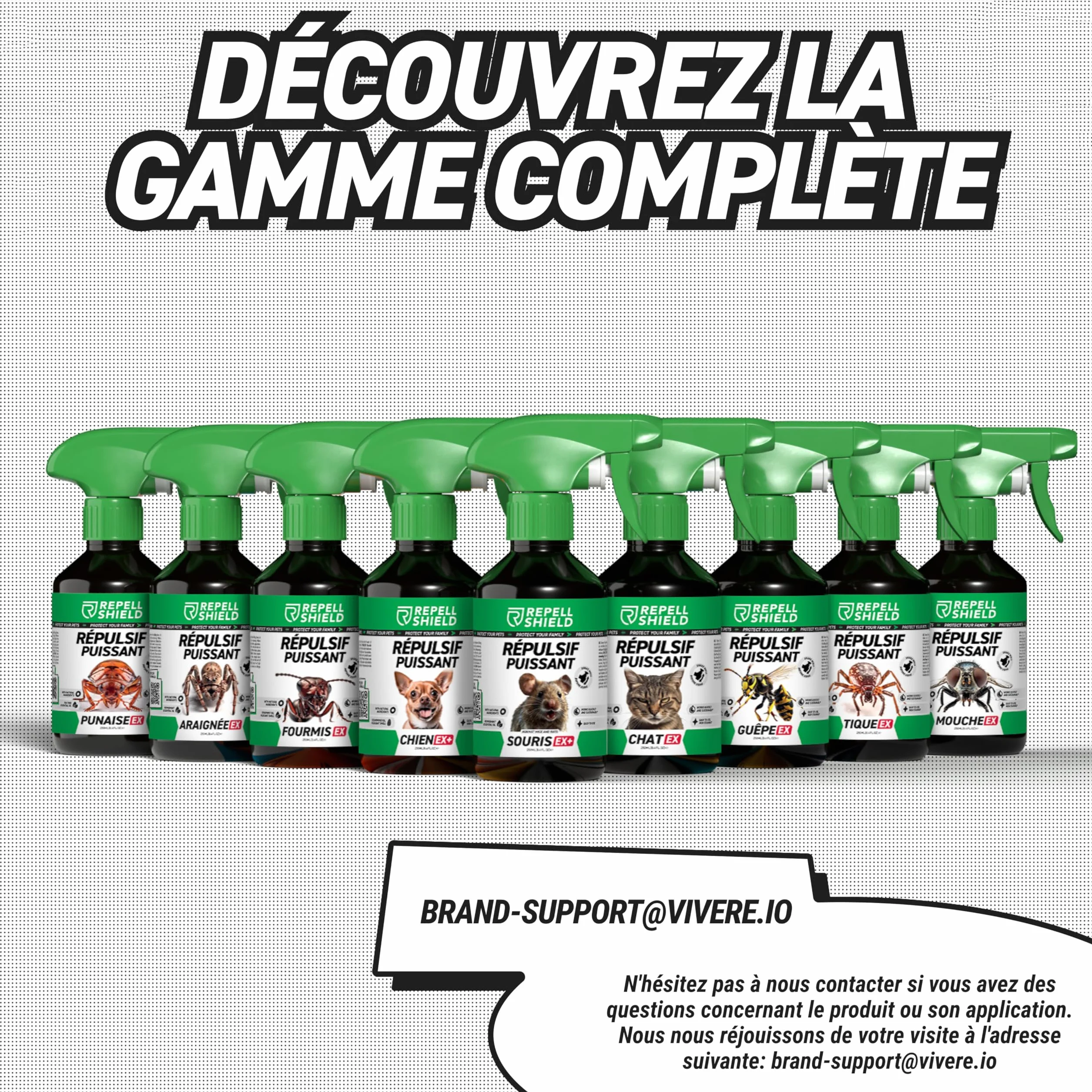 RepellShield Spray Anti Cafard Maison Intérieur Extérieur 250ml Barrière Répulsive Plantes Cuisine Salle de Bain