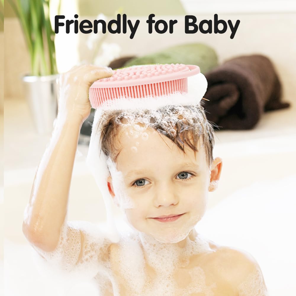 Gentle Silicone Body and Scalp Exfoliator