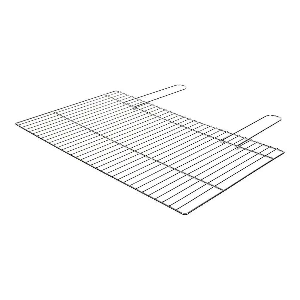 I LOVE BBQ - Grilles de Cuisson Barbecue et fumoir - Grille de Barbecue Simple, rectangulaire, 67x40 - Matière : Acier chromé - Dimensions : 67 x 40cm 2232, Nc