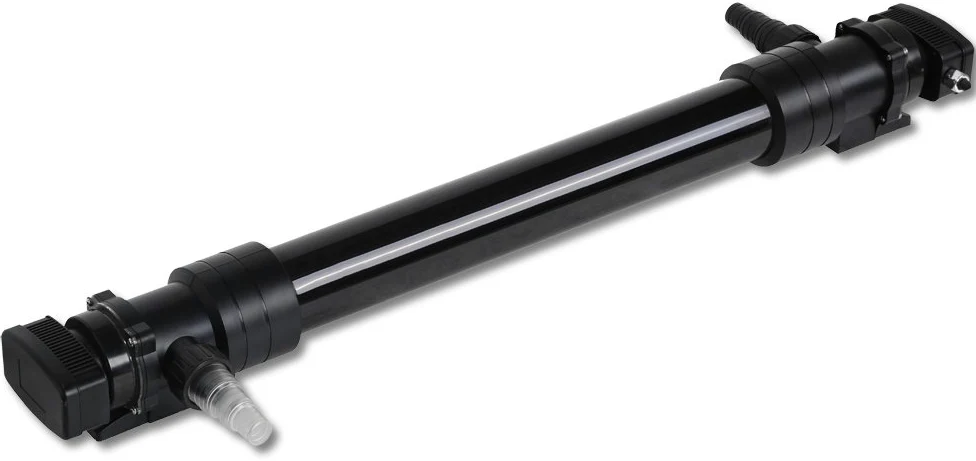 SunSun Kit complet: CBF-550 Filtre de bassin jusqu'à 60000 L Biologique, CUV-672 lampe uv UVC Clarificateur avec 72W, 5m Tuyau 25 mm (1")