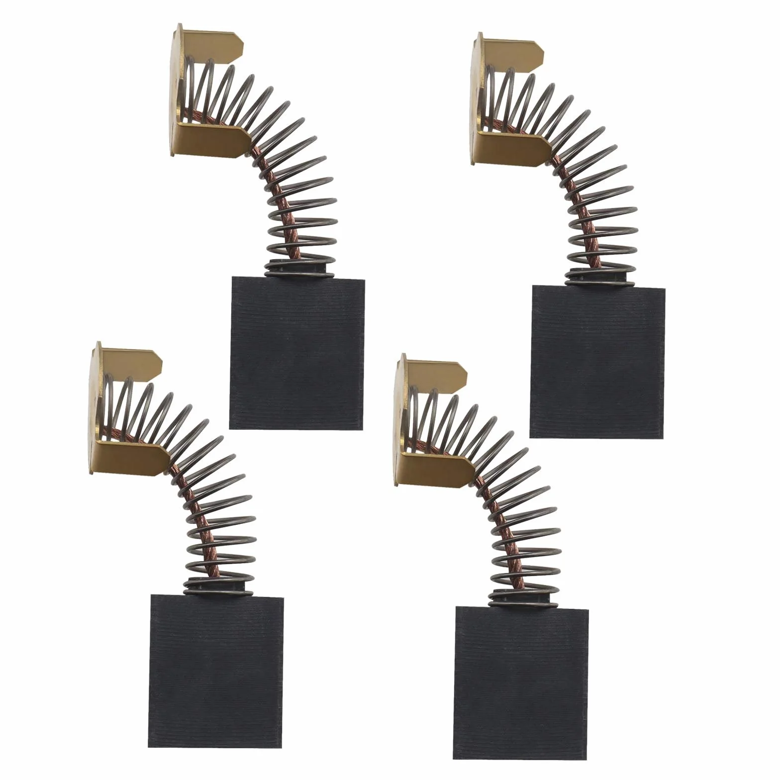 Brosses de carbone 6 x 16 x 18 mm compatible Titan TTB280DRH 1700 W lot de 2 paires
