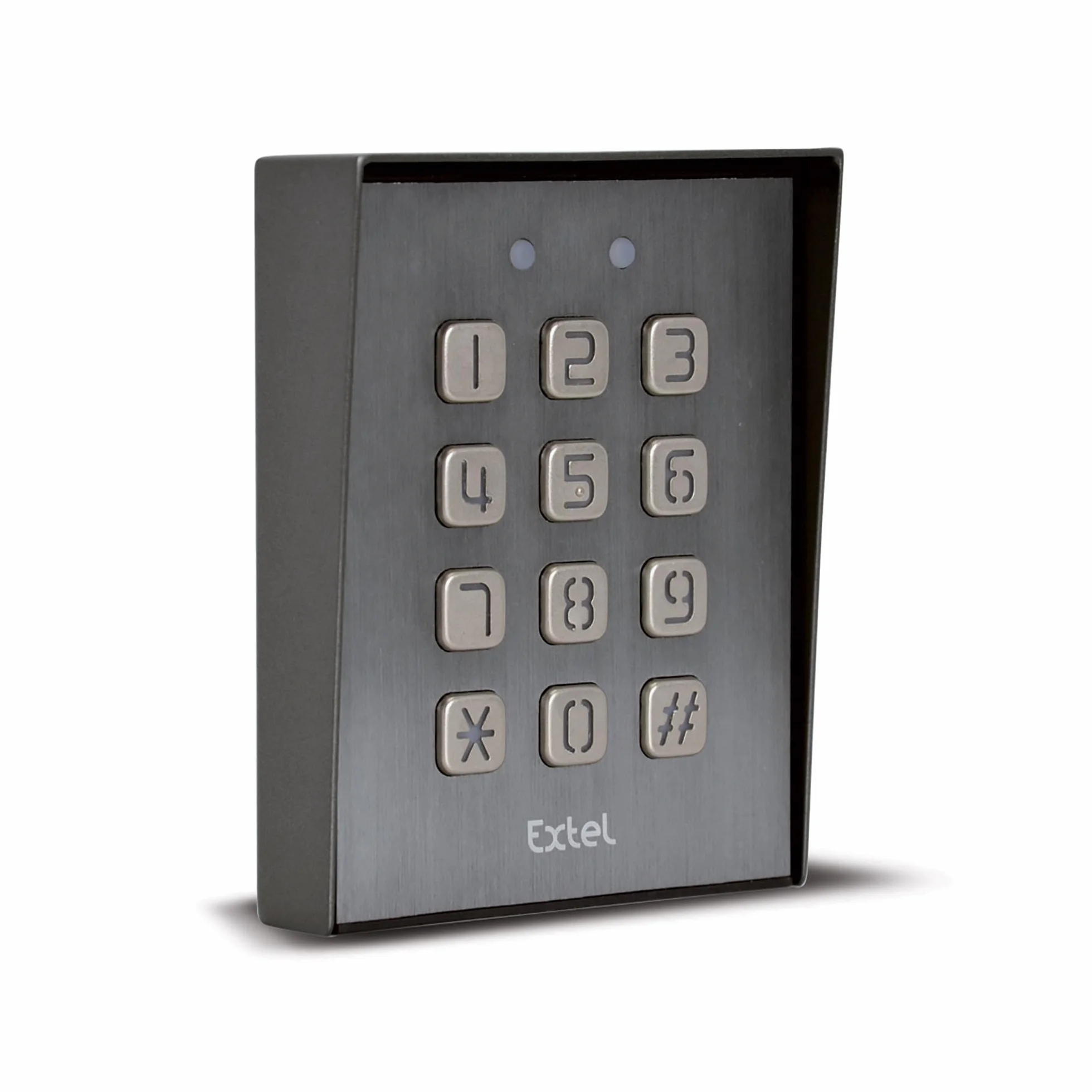 Extel Digicode filaire Klavy 3 Gris Clavier à code codage fixé en saillie rétro éclairé