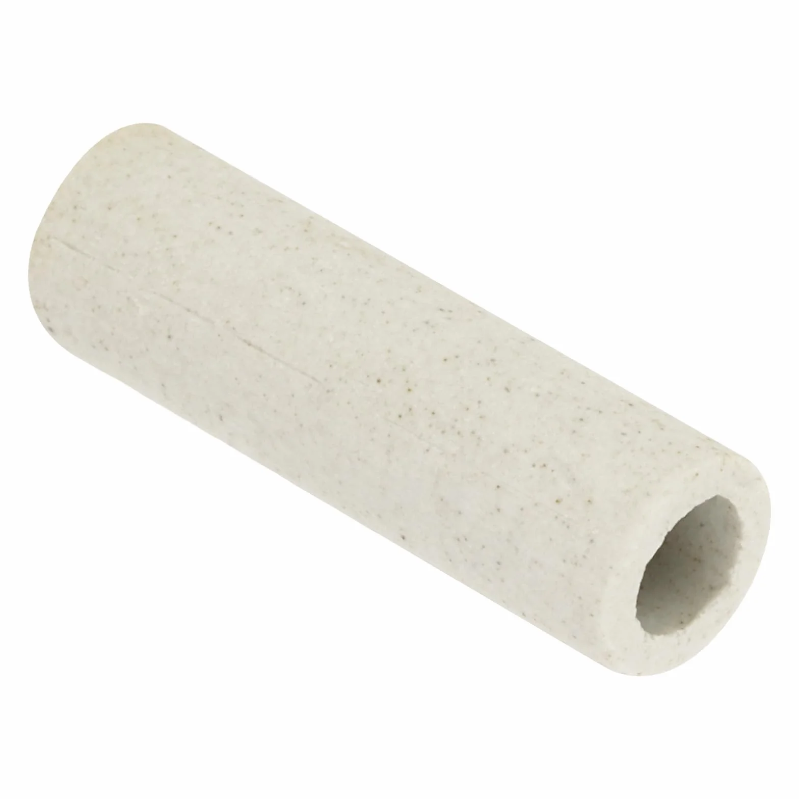 QUARKZMAN 20pcs Tube en Céramique Isolée 6mm pour Protection Thermique Isolation Faisceau Fils Électroniques Alésage Unique 9x30mm