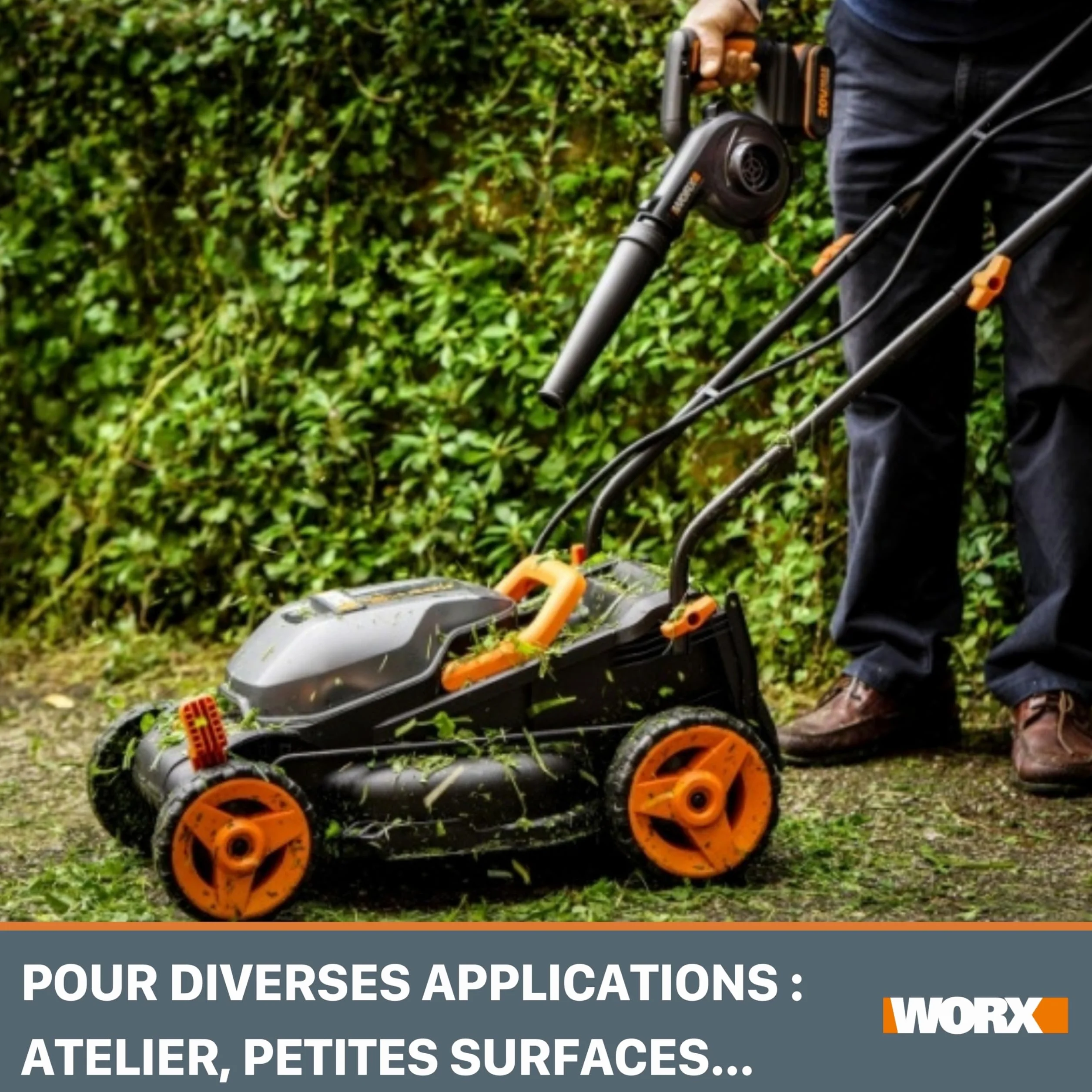WORX Souffleur sans fil 20V 260km/h WX094.9