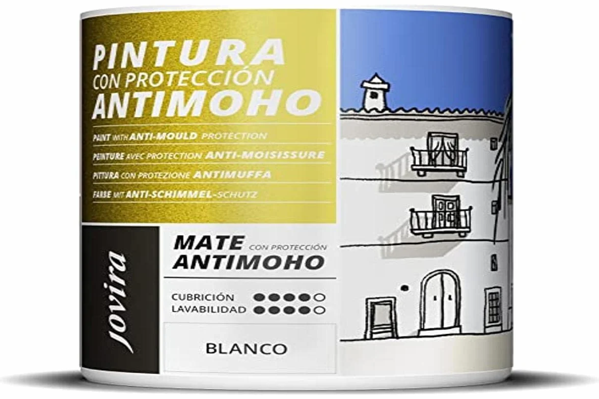 JOVIRA PINTURAS Peinture Anti-Moisissures Mat Blanc 750ml