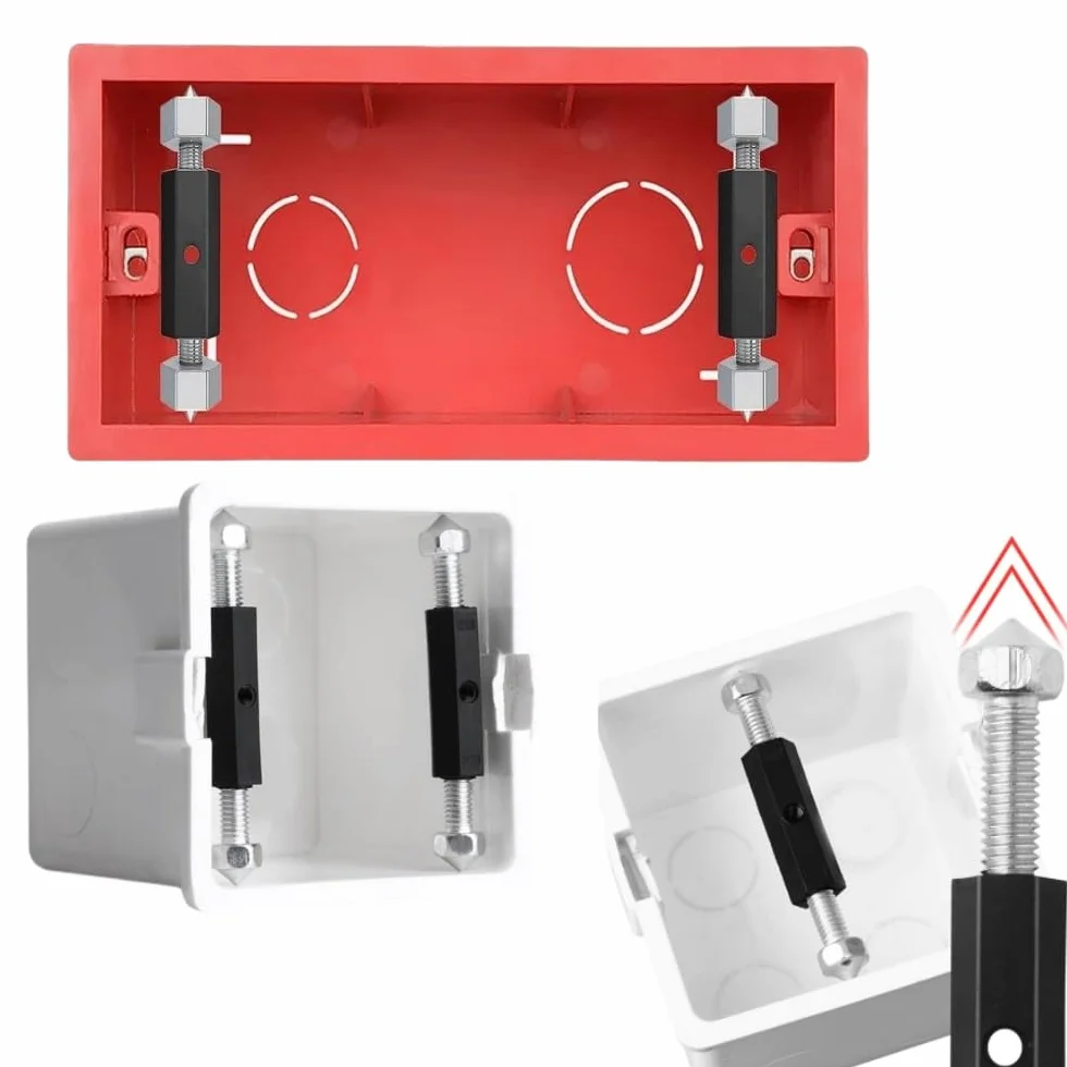 Support Rod Kit de réparation de boîte électrique Type Cassette Métal avec clé angulaire