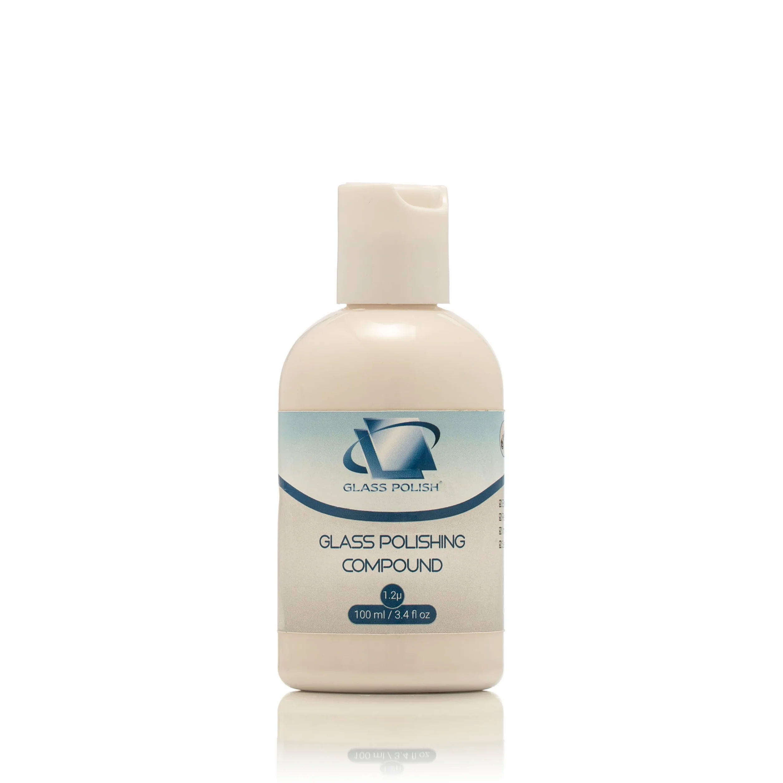 Pâte à polir pour Verre Professionnel 1,2 microns 100 ML Glass Polish 14004